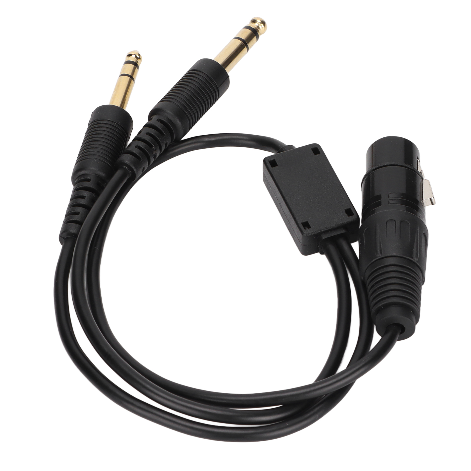 Xlr-doppelstecker-auf-ga-kabeladapter Für Airbus-headsets, 5-poliger Adapter Für Luftfahrt-headsets