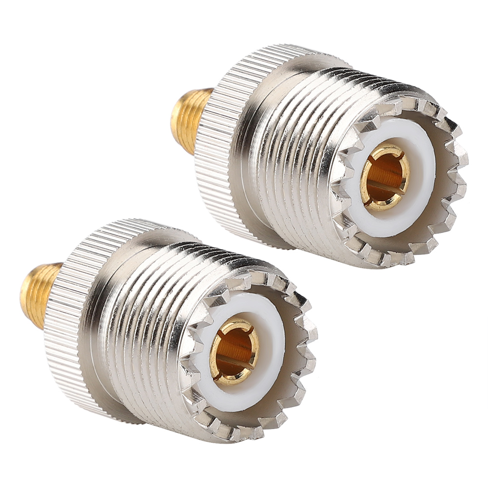 Rf Uhf-buchse S0239 Auf Sma F Koaxialadapter (2er-pack)
