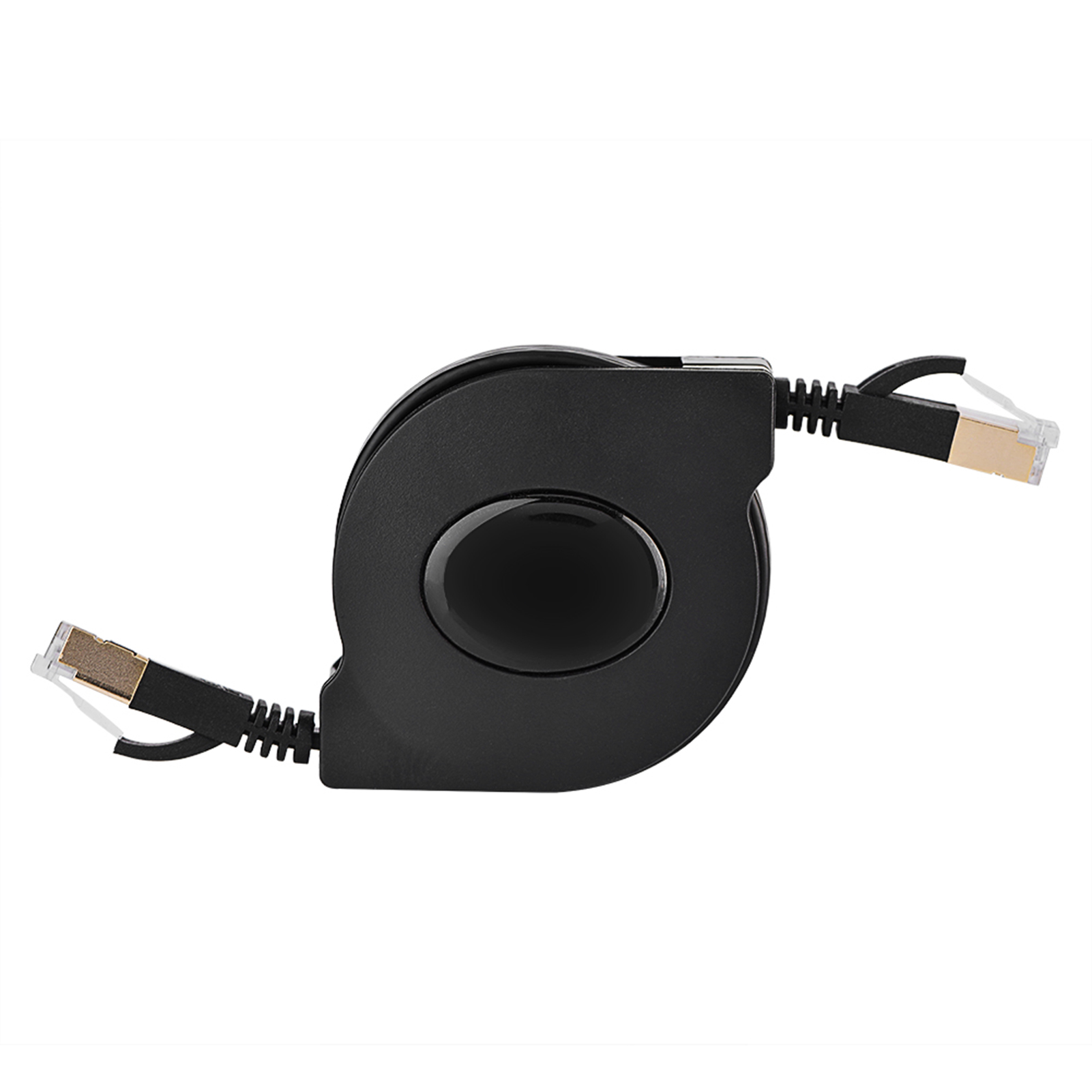 Geschirmtes Cat7 Rj45 600 Mhz Einziehbares Flachkabel