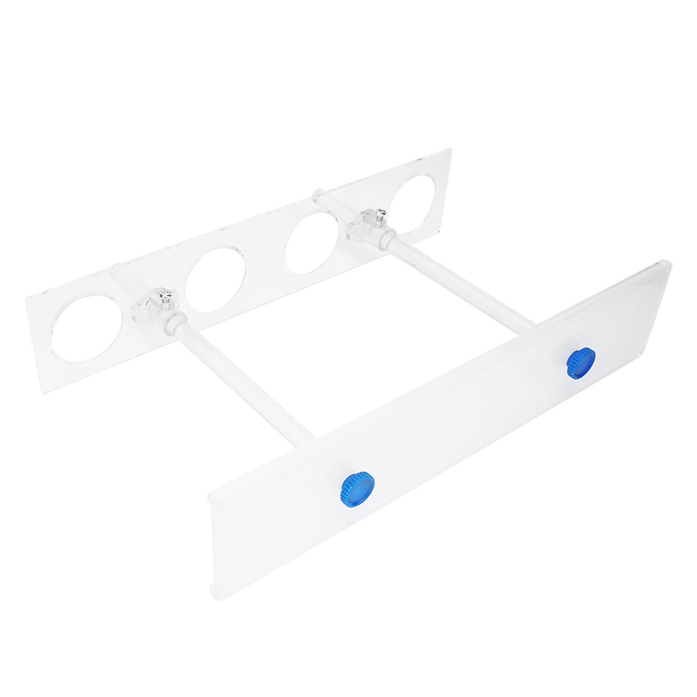 Trichterständer Aus Plexiglas Mit 4 Löchern, Laborzubehör, Höhenverstellbarer Trichterhalter
