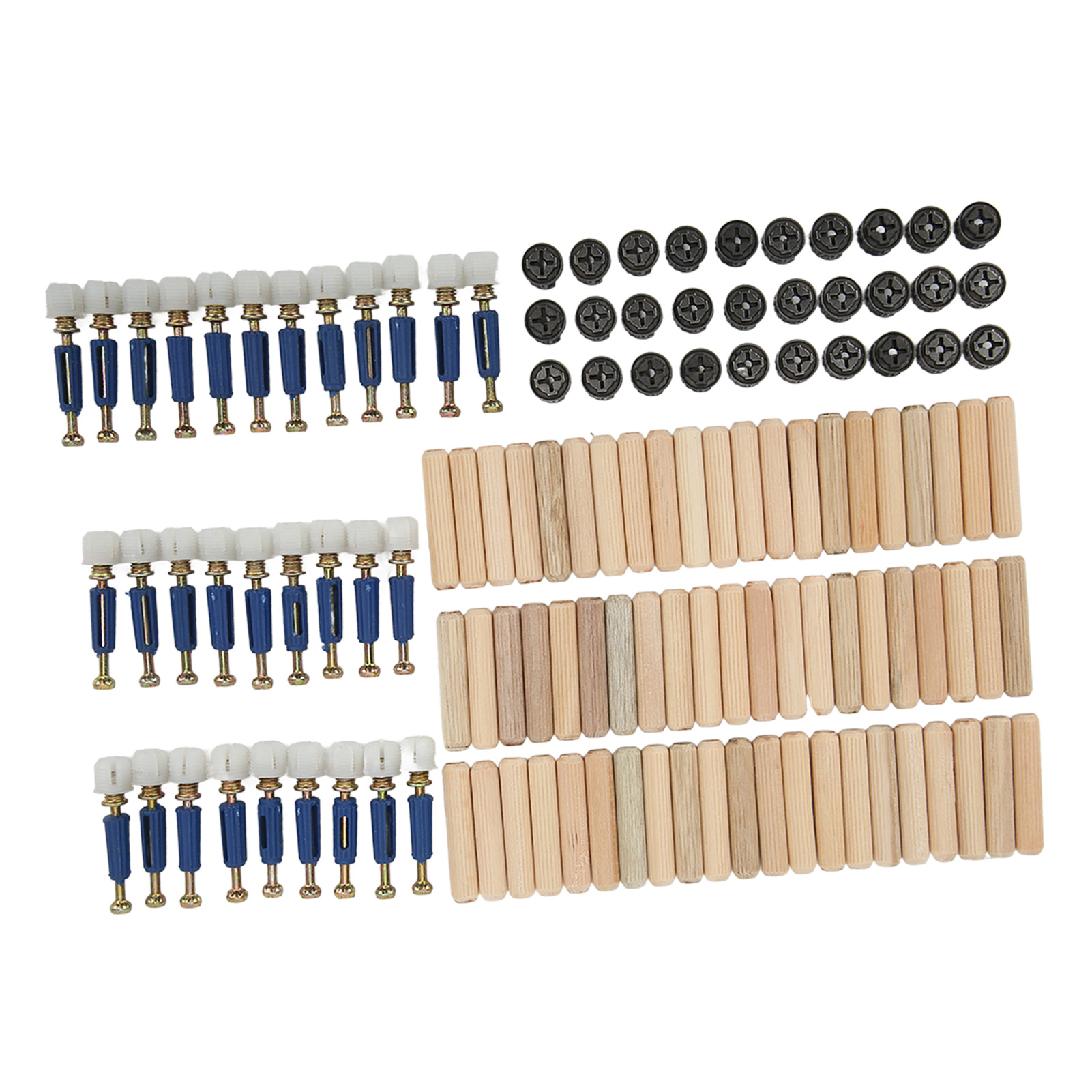 3-in-1-verbindungsset Für Exzenterrad, Verstärkte Mutter Und Schraube, Befestigungsmaterial Für Möbelplatten Und Bilder, 12-mm-exzenterrad