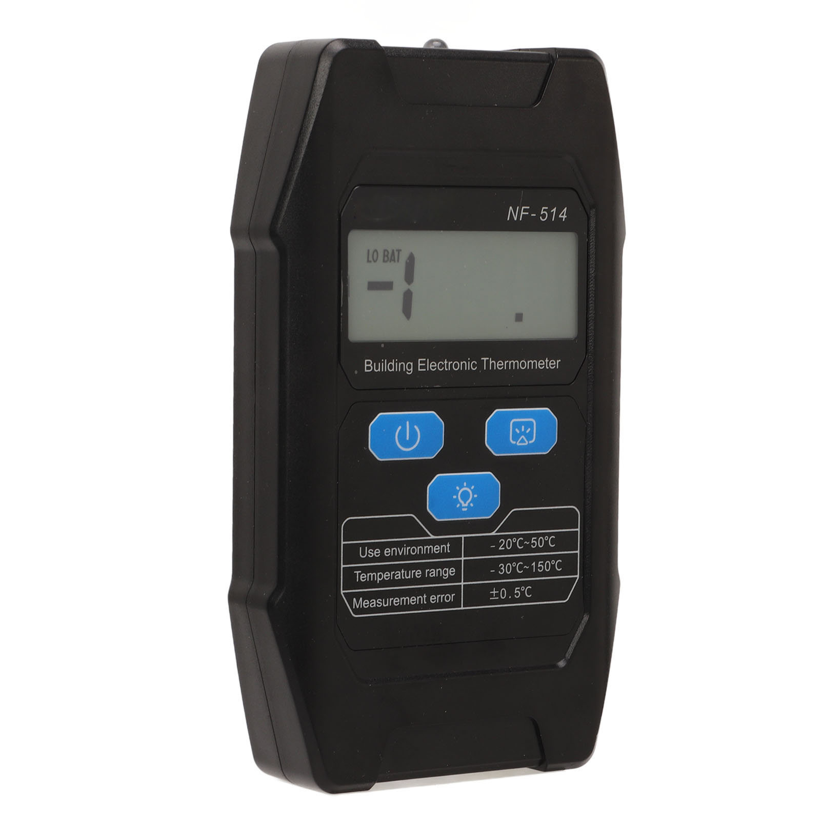 Betonthermometer Mit Lcd-bildschirm, Temperaturmessgerät Für Gebäude Und Sonde.