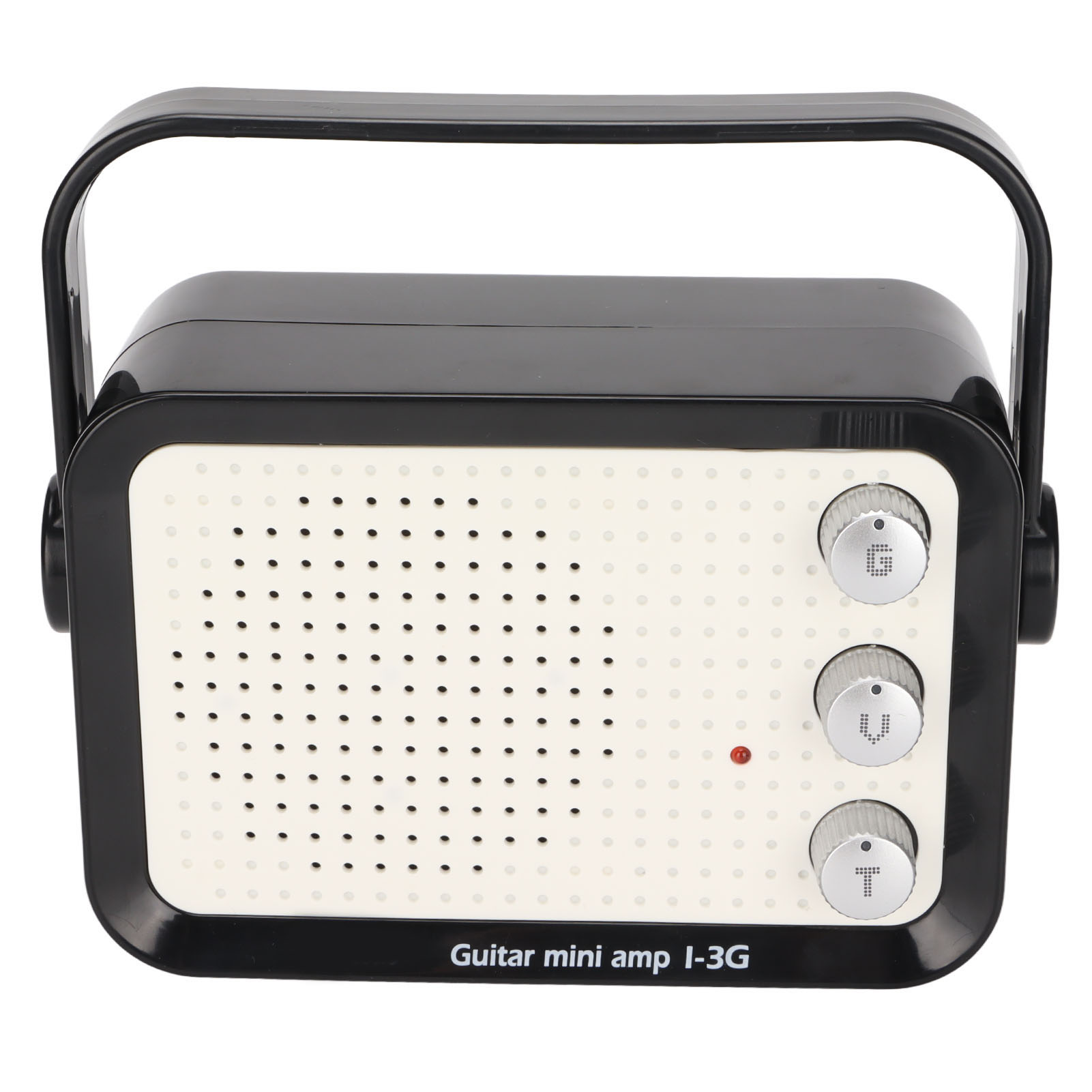 Mini-gitarrenverstärker Mit 3 Watt, Tragbar, Elektrischer Gitarrenverstärker, Gitarrenlautsprecher Mit Integrierten Verzerrungs- Und Clean-kanälen