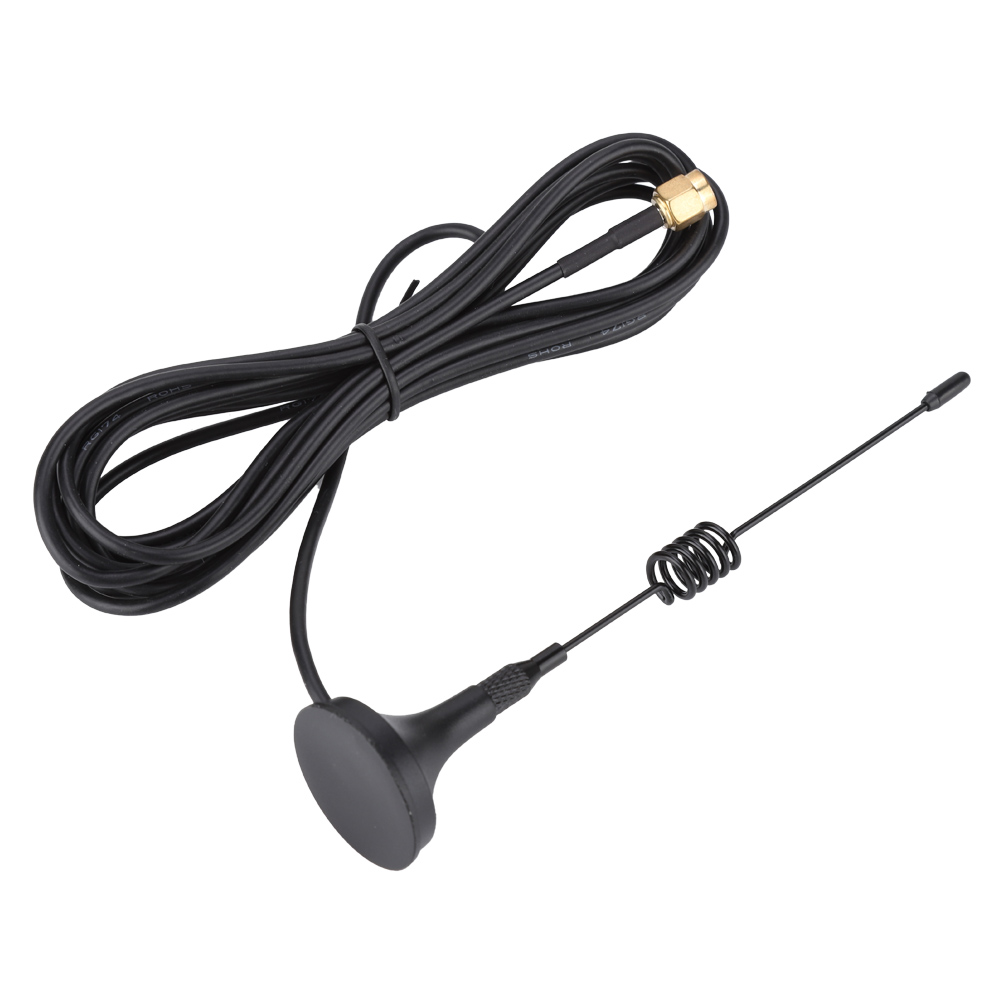 Rp 433 Mhz Saugnapfantenne, Gerader Sma-stecker Mit Magnetfuß Für Amateurfunk
