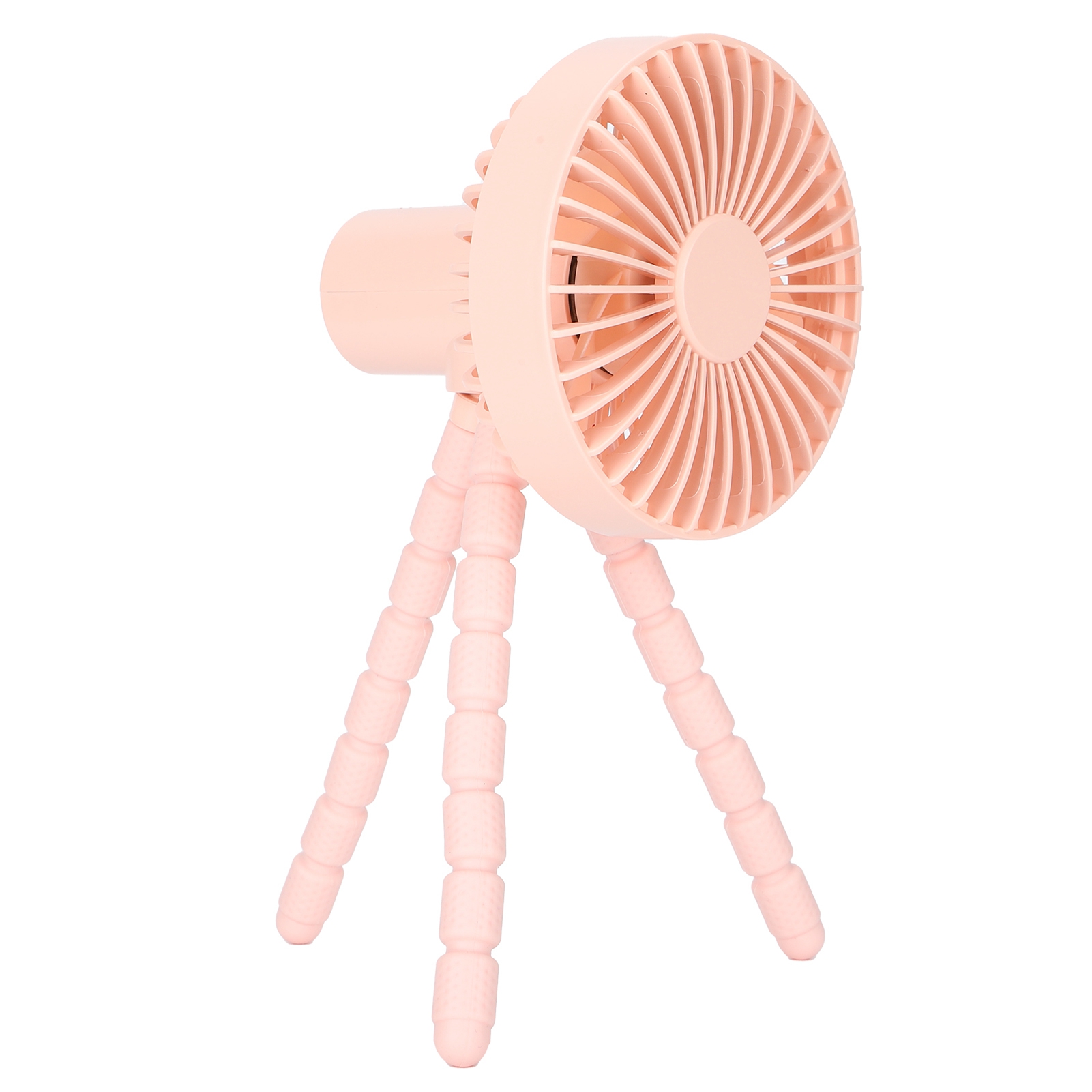 Dreibeinventilator, Dreieckiger Ständer, Usb-ladefunktion, Tragbarer Mini-tischventilator Für Den Innen- Und Außenbereich