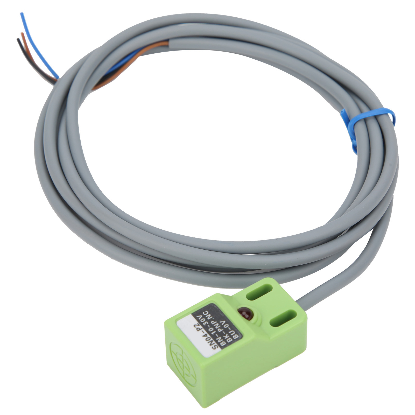 Berm Induktiver Näherungssensor, 4 Mm Erfassungsabstand, 3-adrig, 10–30 V Dc, Sn04-p2