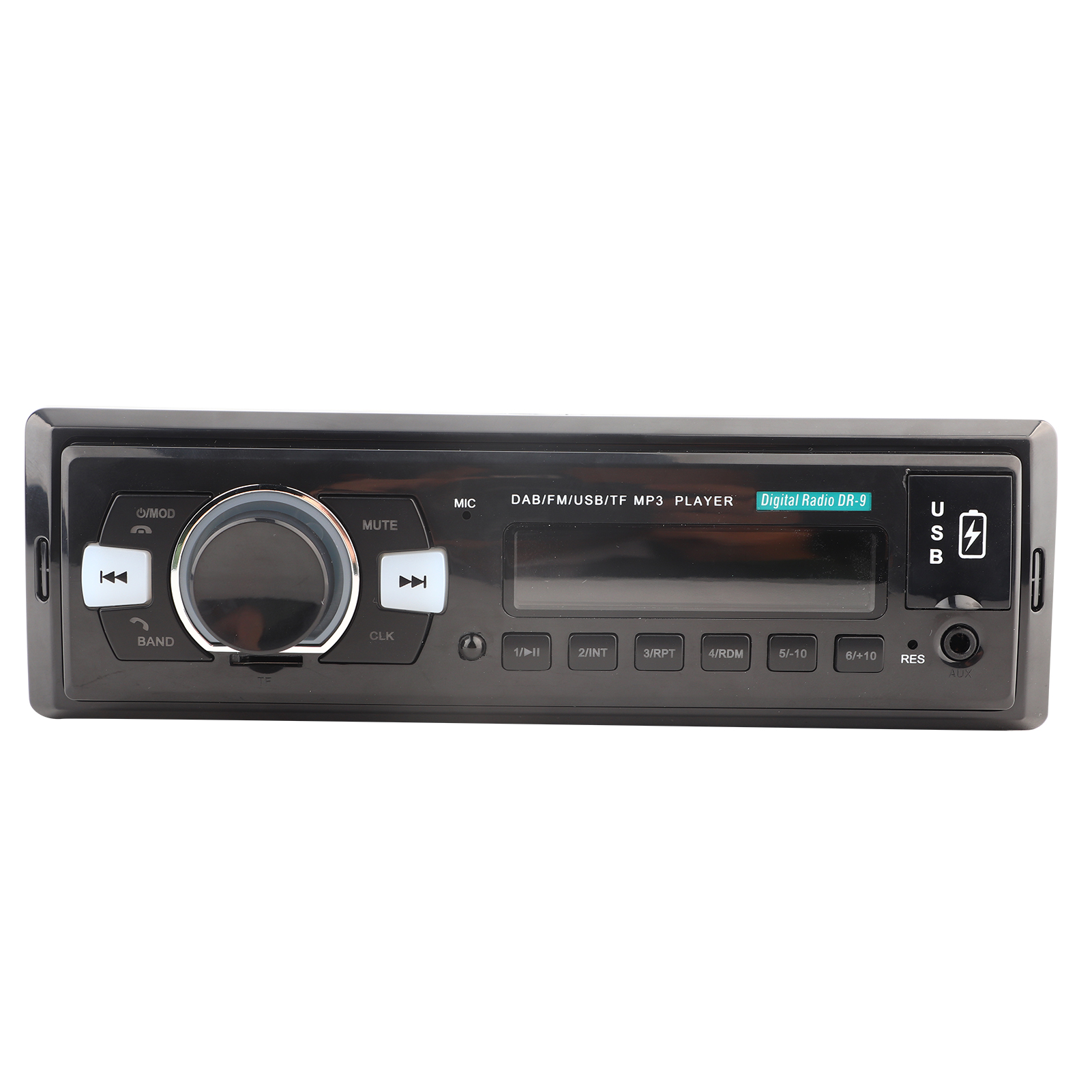 Dab-digitalradio Mit Bluetooth, Kartenleser, Usb-stick-lesegerät, Mp3-player, Zwei Usb-anschlüsse