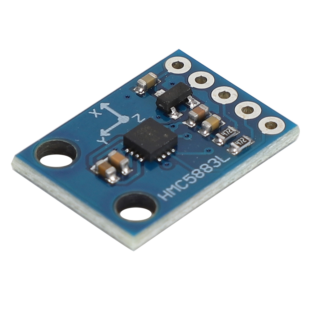 Hmc5883l-modul Ohne Kalibrierung, Elektronisches Kompassmodul, Triaxialer Magnetfeldsensor