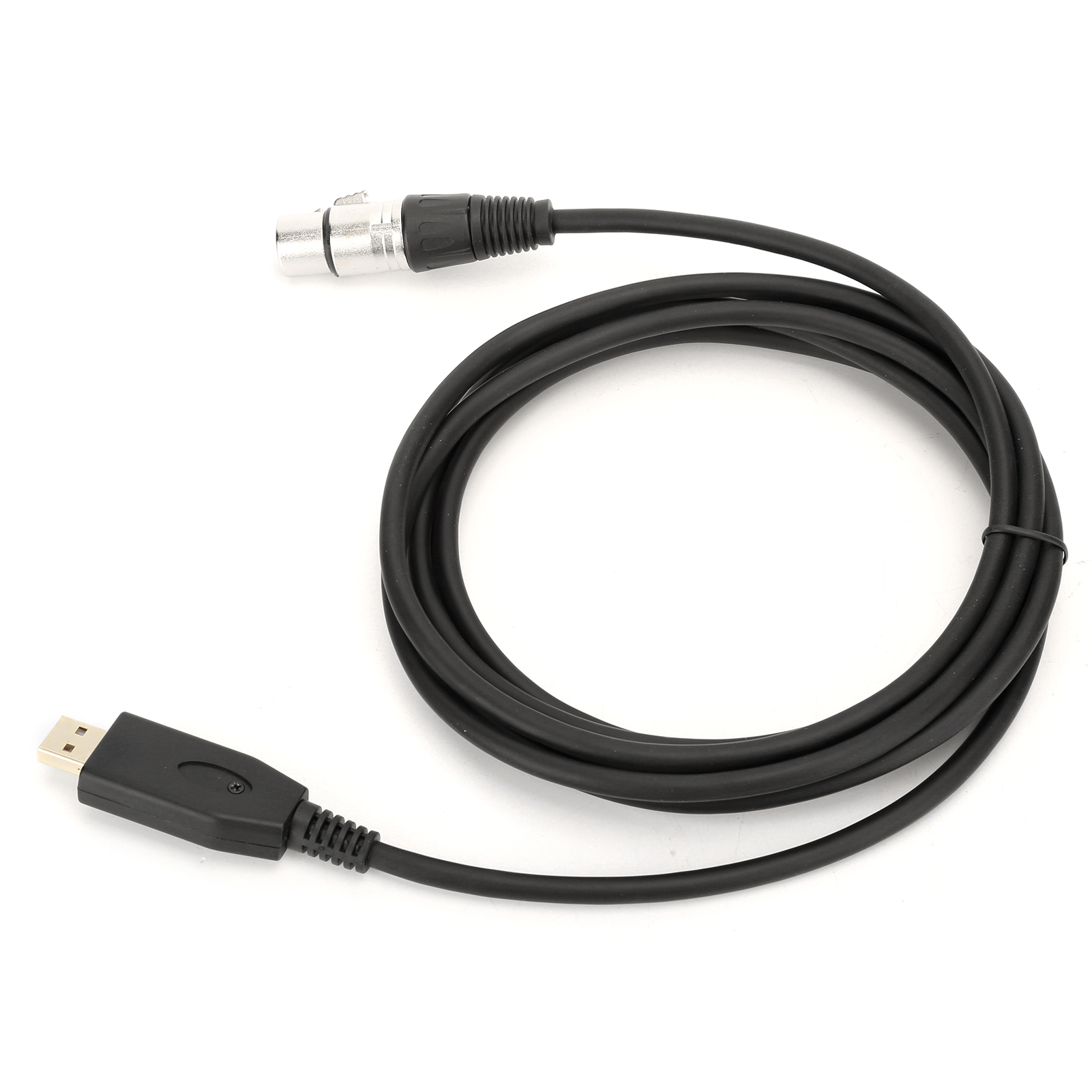 Professionelles Usb-stecker-auf-xlr-buchse-mikrofonkabel, Micro-usb-kabelzubehör, 200 Cm