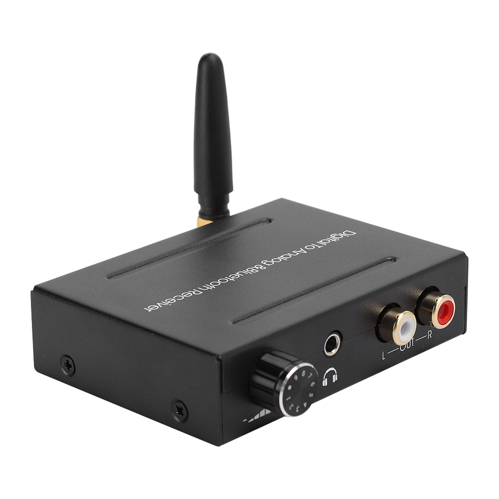 Bluetooth-empfängerfunktion, Koaxialer/optischer Eingang, 3,5-mm-cinch-ausgang, Audiodecoder