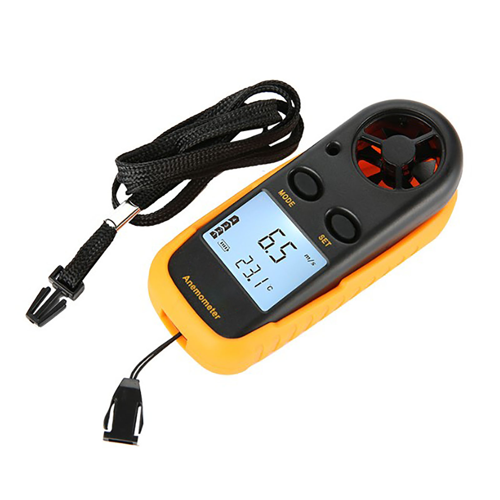 Digitales Anemometer Für Industrie Und Landwirtschaft: Windgeschwindigkeitsmesser, Kältemittelprüfer Und Geschwindigkeitsmesser. Einsatzgebiete: Industrie Und Landwirtschaft.