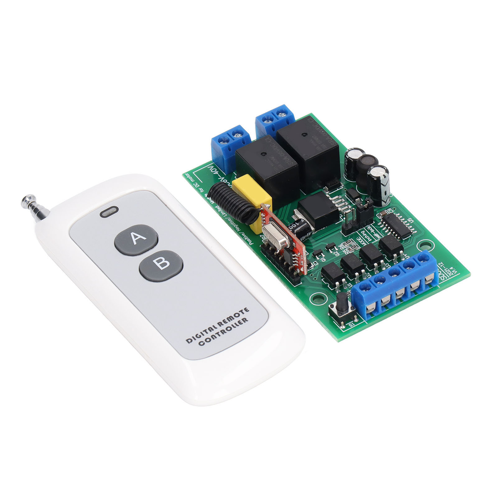 Fernsteuermodul Für Türpumpenmotor, Drehrichtung Im Uhrzeigersinn/gegen Den Uhrzeigersinn, 6v-40v Dc-steuerrelais