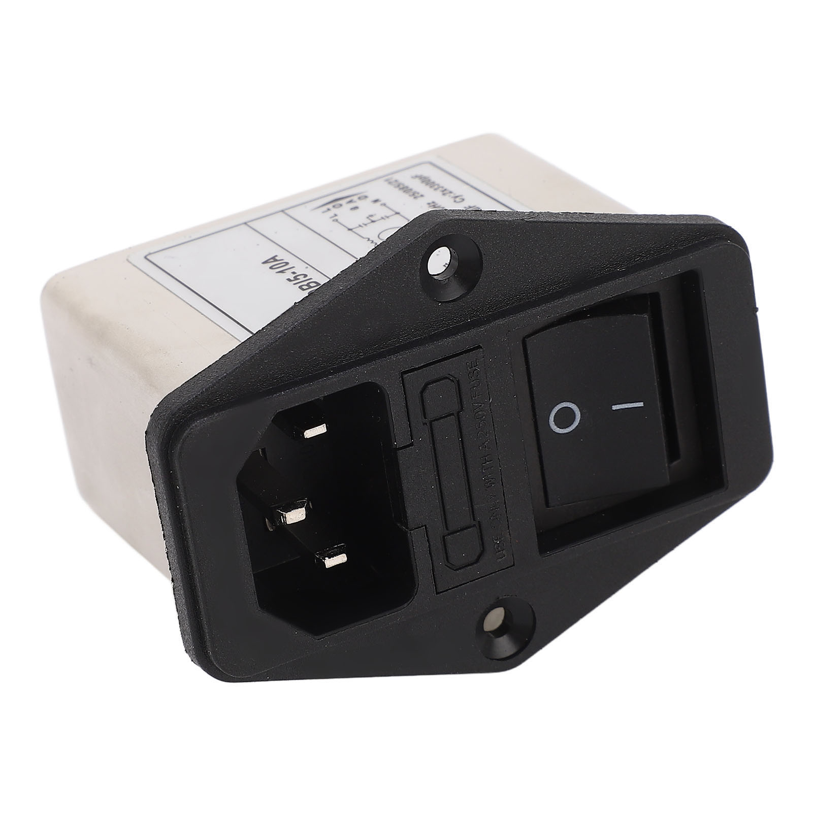 Wippschalter-steckdose, Iec 115v/250v Eingangsmodul Mit Sicherung Für Geräte
