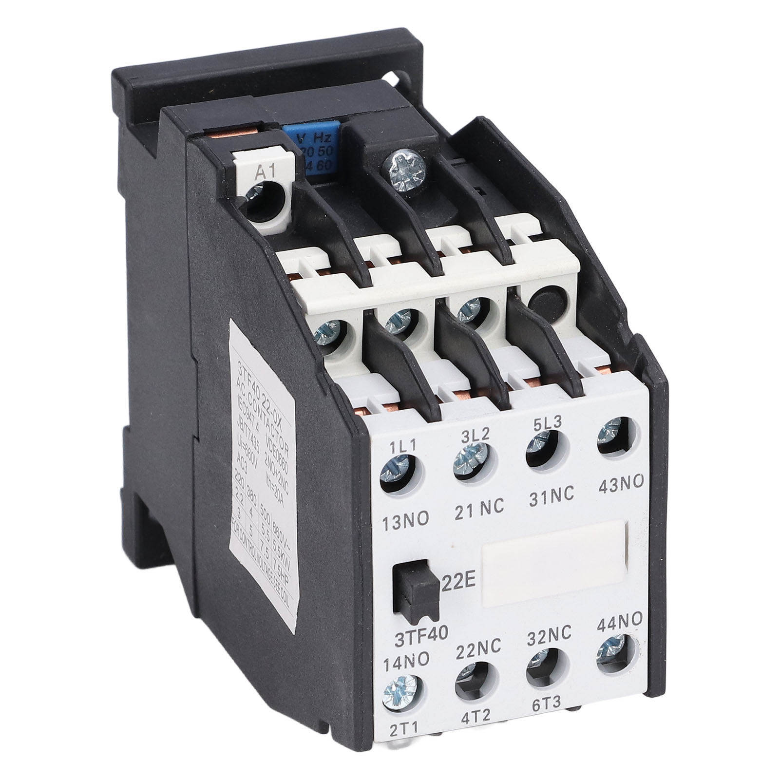 Schützsteuerung Ac 220v 50hz 9a 2no + 2nc, Din-schienenzubehör Für Automatische Steuerung