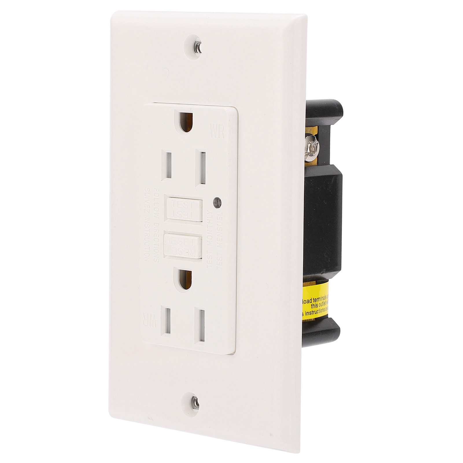 Steckdose Mit Intelligenter Fehlerstromerkennung, Entspricht Us-standard Und Verfügt Über Einen Erdschlussschutz, 125 V Ac, Ld-3008c