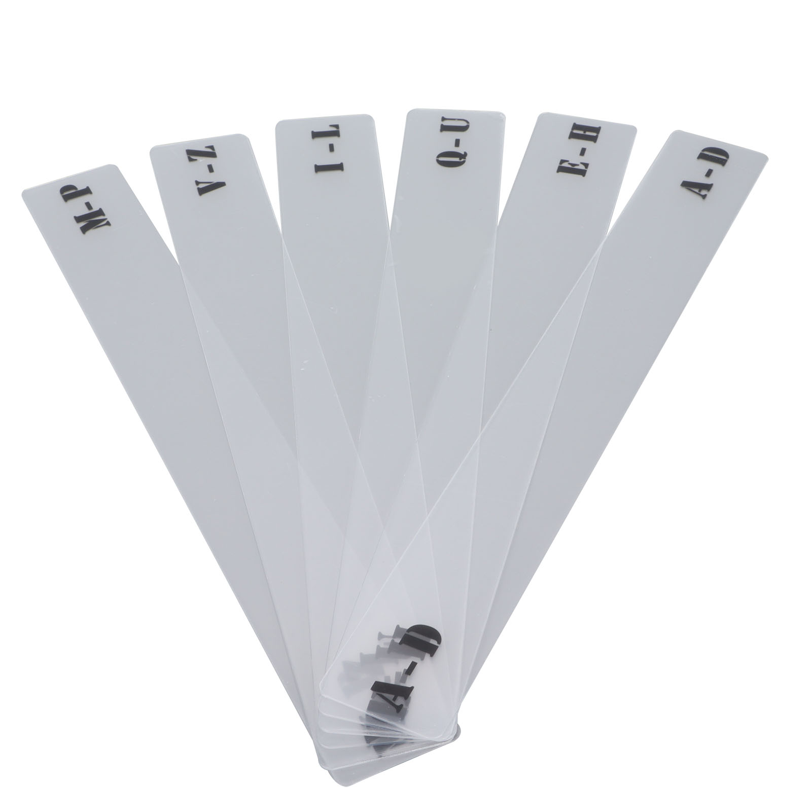 Gkr34b Vinyl-schallplatten-trennblatt, Horizontales A-z-etikett, Schallplatten-organizer Für Die Regalaufbewahrung.