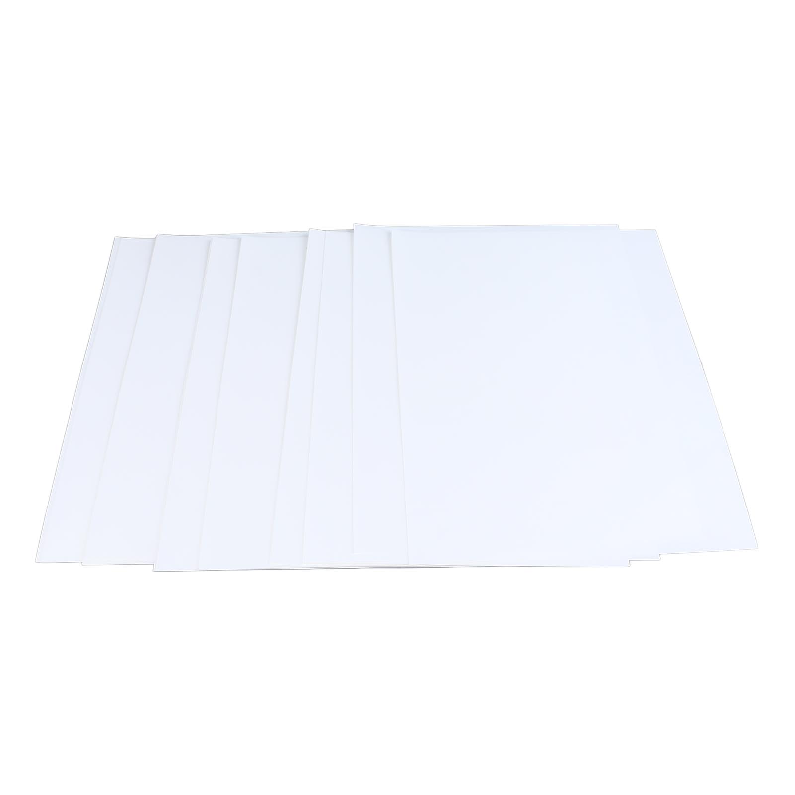 20 Blatt Glänzendes, Transparentes, Holografisches Selbstklebepapier Für Tintenstrahldrucker