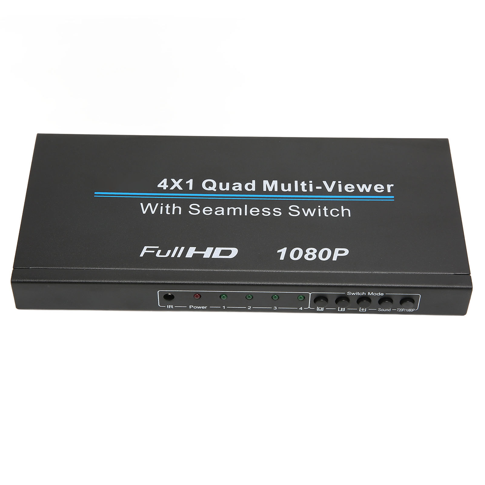 Quad Multi Viewer 4x1 Hd Multimedia Interface (4 Eingänge, 1 Ausgang) 1080p Ir, Eu-stecker 110-240 V