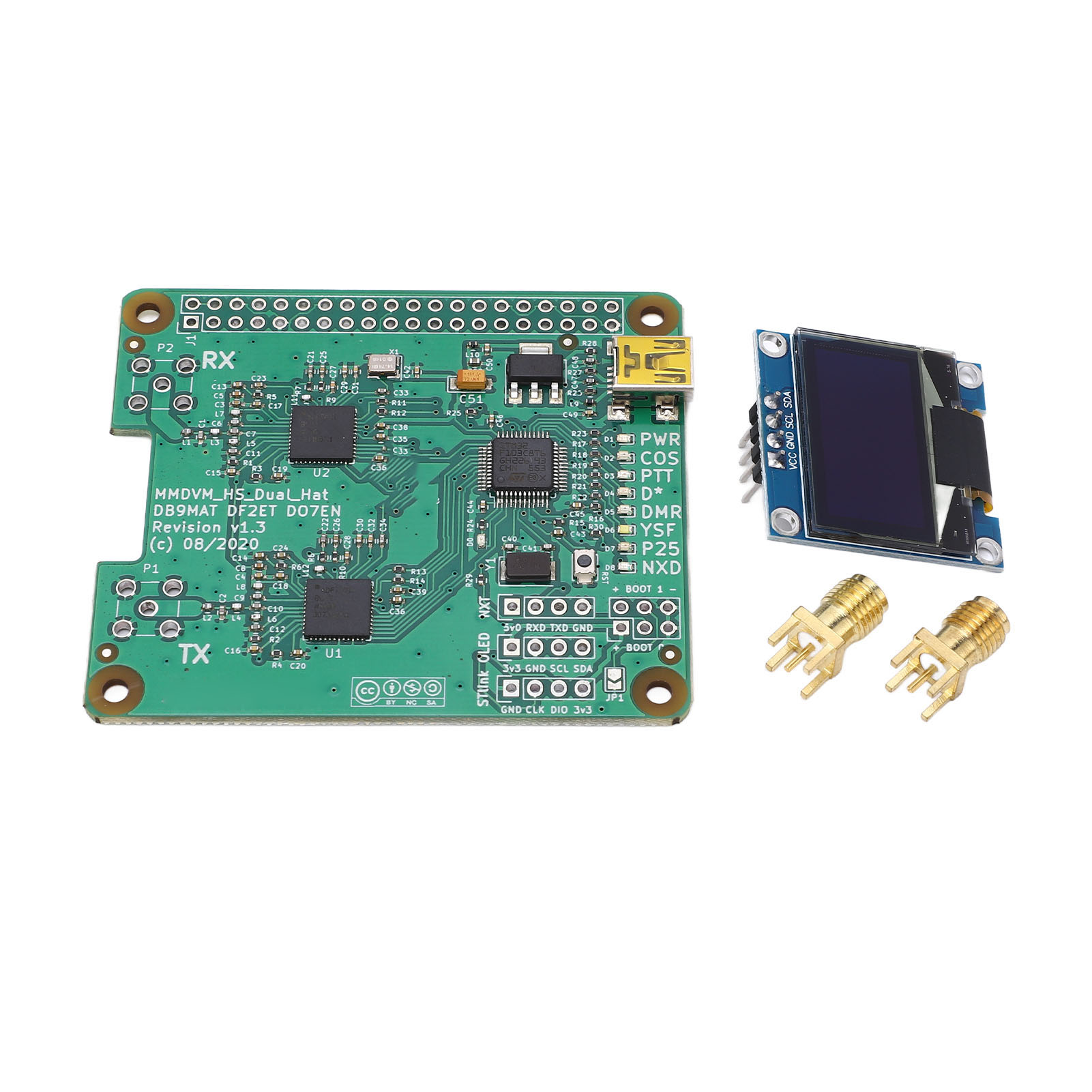 Mmdvm Temperaturkompensiertes Crystal Duplex Hotspot-modul Für Raspberry Pi