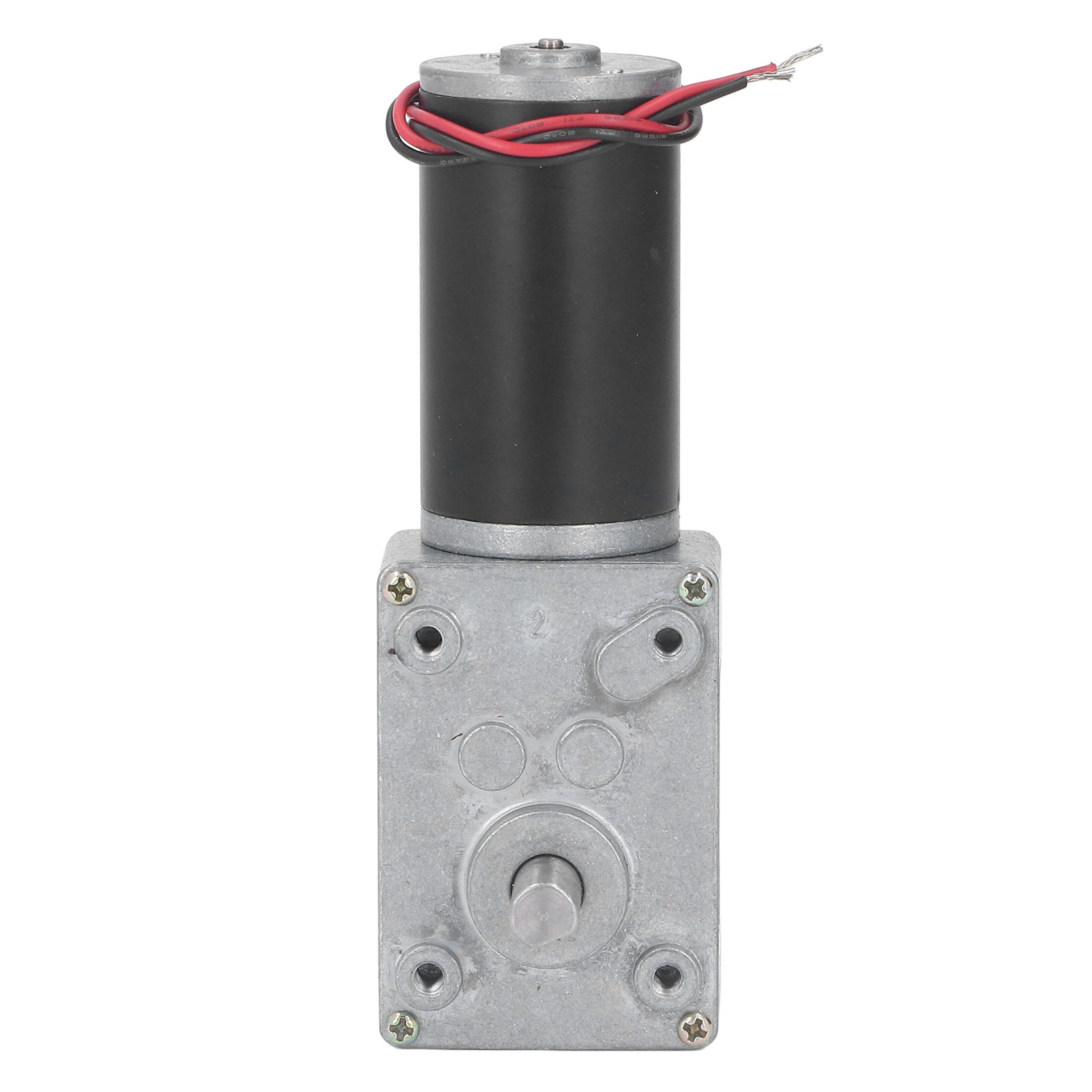 Drehmomentstarker Mikro-gleichstrom-getriebemotor Mit Drehzahluntersetzung, 12-v-doppelwellenturbine, Selbsthemmend Und Reversibel, 60 U/min