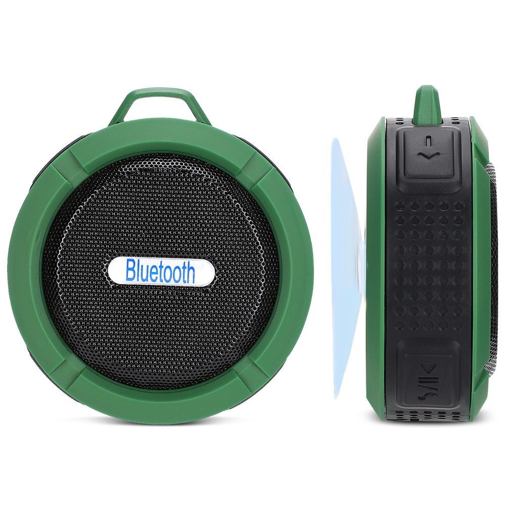 C6 Tragbarer Drahtloser Lautsprecher, Wasserdicht, Bluetooth, Audioübertragung, Ideal Für Bergsport, Radfahren Oder Outdoor-aktivitäten (mit Tiefen Bässen).