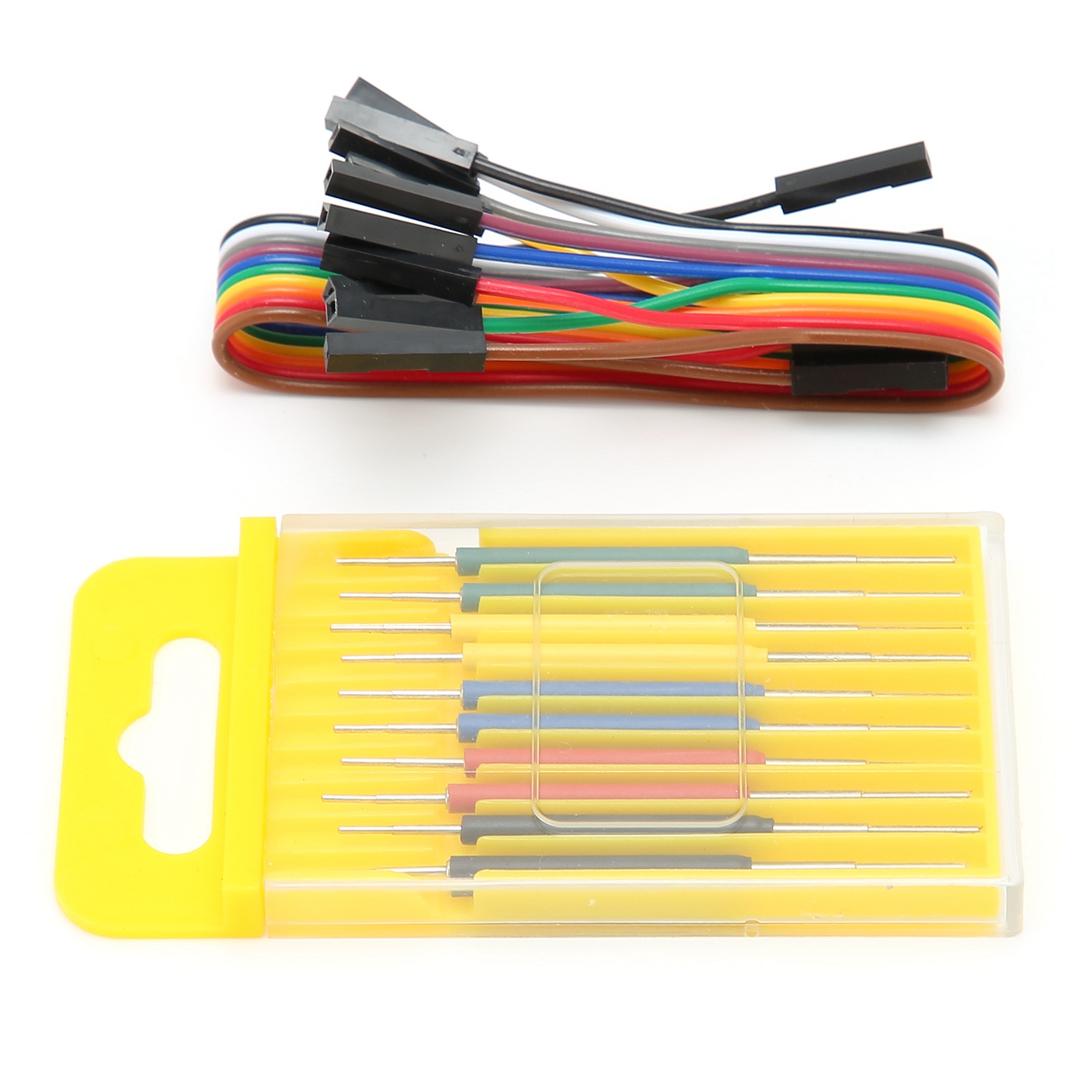 Packung Mit 10 Testklemmen Für Mikrointegrierte Schaltungen (sop/soic) Mit Adapter Für Multimeter.