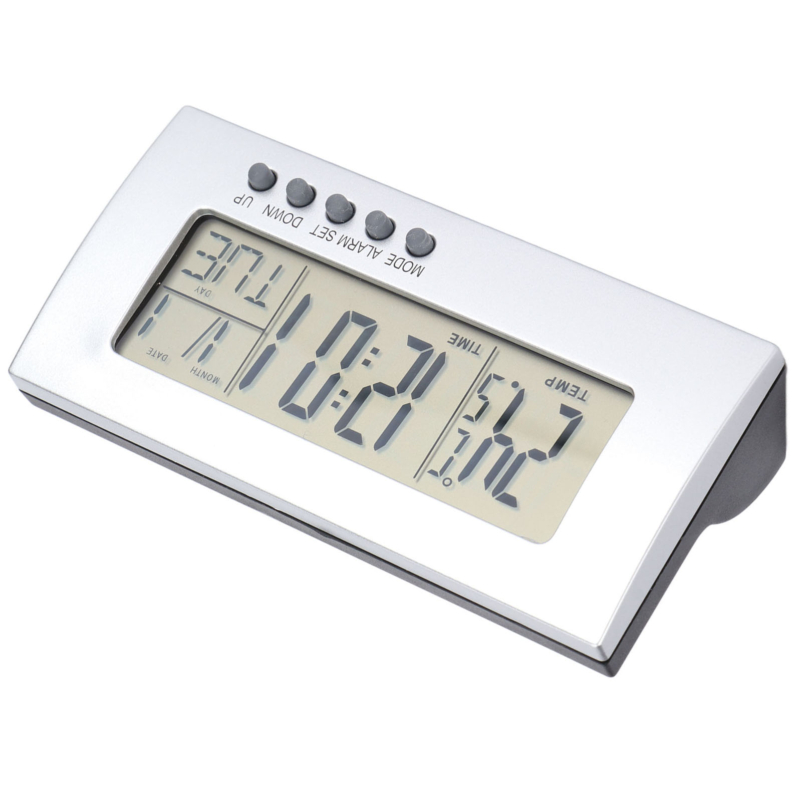 Multifunktionales Digitales Innenthermometer Mit Weckerfunktion