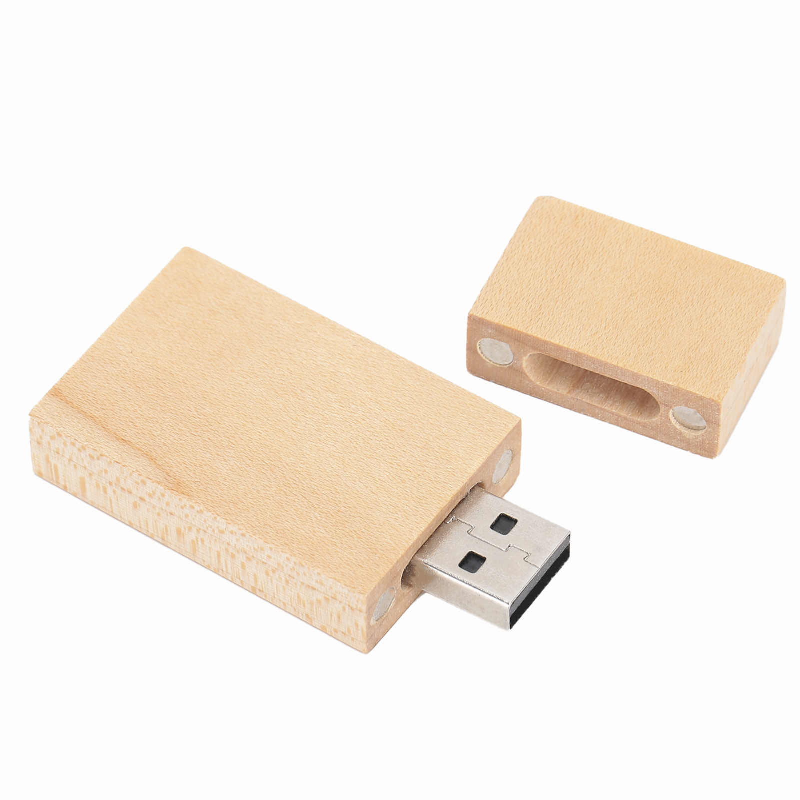 Tragbarer Usb-stick Aus Holz Mit Box Cm1001832g