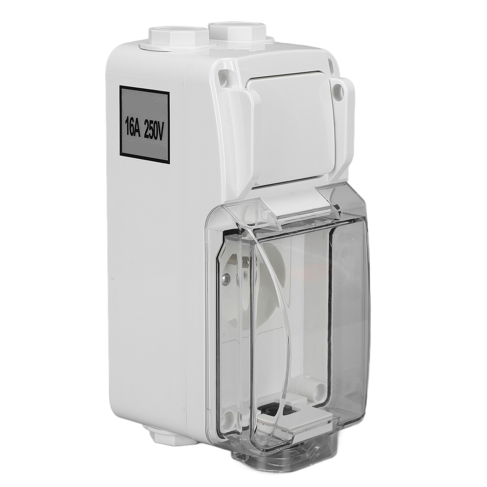Ip66-wasserdichte Steckdose, Abs-gehäuse, Kippschalter, Französischer Standard 250 V 16 A