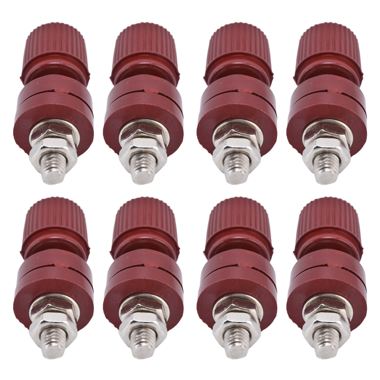 Satz Mit 10 Klemmenblöcken Für Spannungsregler, Anschlussklemmen Für Wechselrichter, M6-schrauben 32 Mm, 333 44 Mm L 0v-380vred