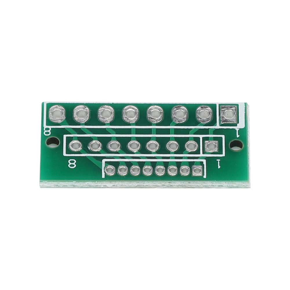 10 Adapterkarten, 8-polig, 3 Reihen, 24 Löcher, 1,27 Mm, 2,0 Mm, 2,54 Mm Für Drahtlose Module
