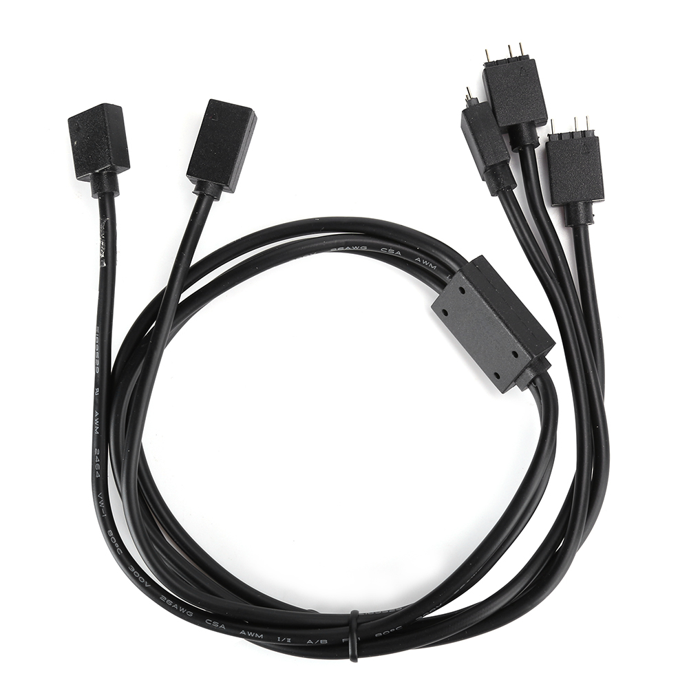 3-poliges 5v Argb-splitterkabel, Lüfteradapterkabel, Led-streifen-anschlusskabel, 1-zu-3-argb-kabel