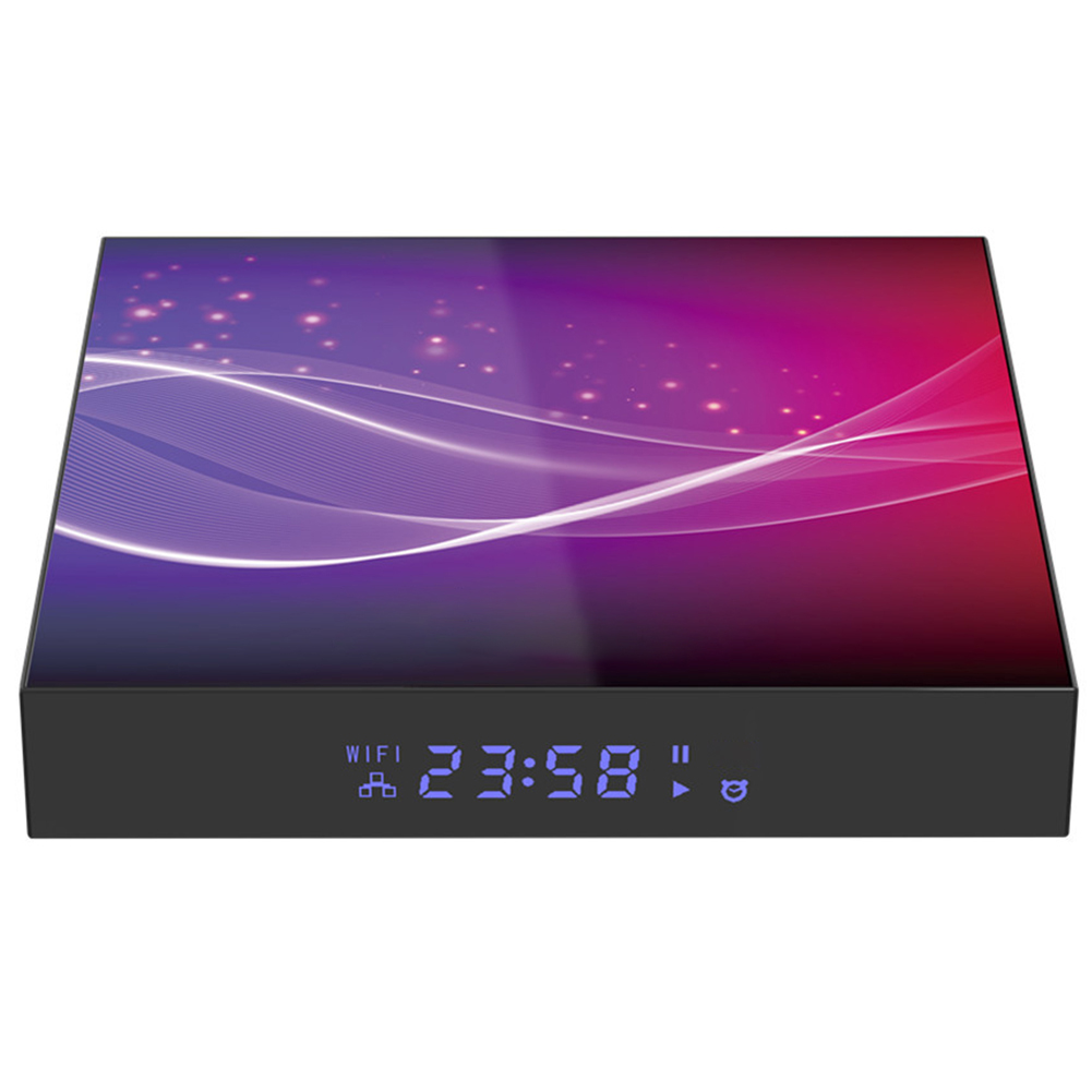 H10 Internet-tv-box Für Android 10.0, 6k-bildqualität, 4k-hochauflösungs-h616-prozessor, Ac100-240v-netzteil (eu-stecker 4+32)