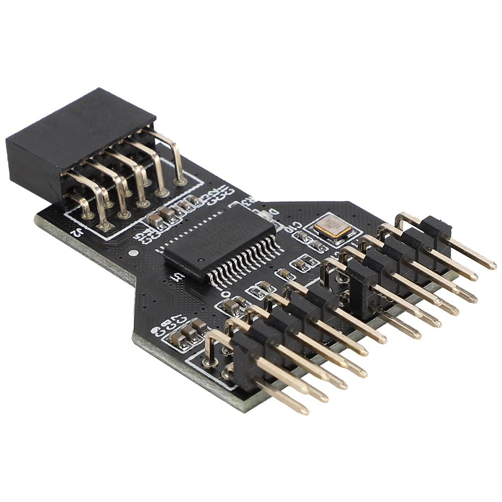 Usb 2.0 9-pin Auf Dual 9-pin Erweiterungskartenadapter Für Winxp/vista/win7/8/10