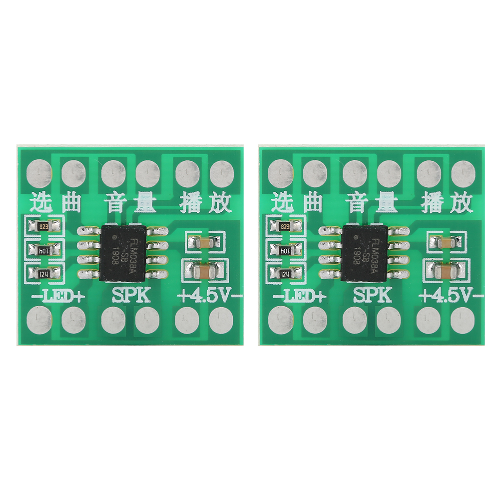 Set Aus 2 Modulen Mit Je 38 Musikchips Zum Selbstzusammenbau, Lautstärke Einstellbar, Für Smarte Türklingel Und Musikalisches Zubehör.