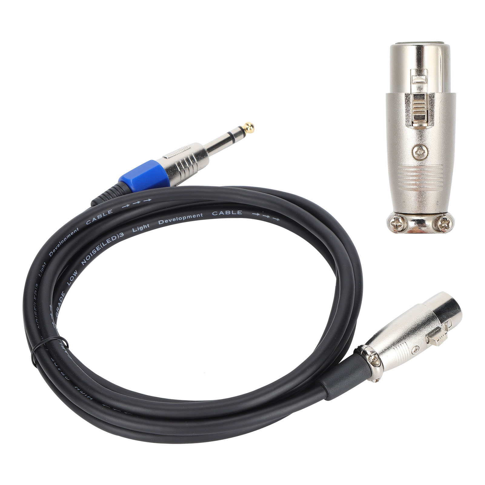Jorindo Jd6015 Symmetrisches Signalkabel Xlr-buchse Auf 6,35-mm-klinkenstecker / Xlr-auf-6,35-mm-klinkenstecker Mikrofonkabel / 2 M