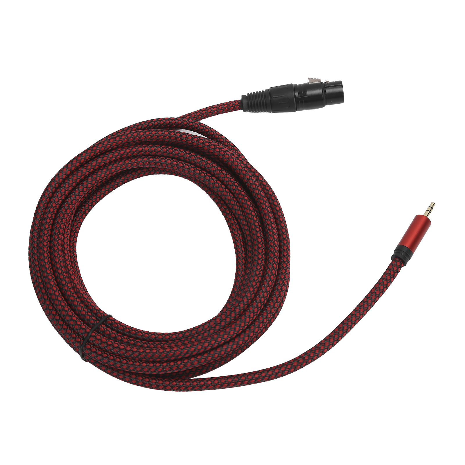 Jorindo Xlr-auf-3,5-mm-klinken-mikrofonanschlusskabel (xlr-buchse Auf 3,5-mm-klinkenstecker) – Symmetrisches Signalkabel Jd6032 – 5 M