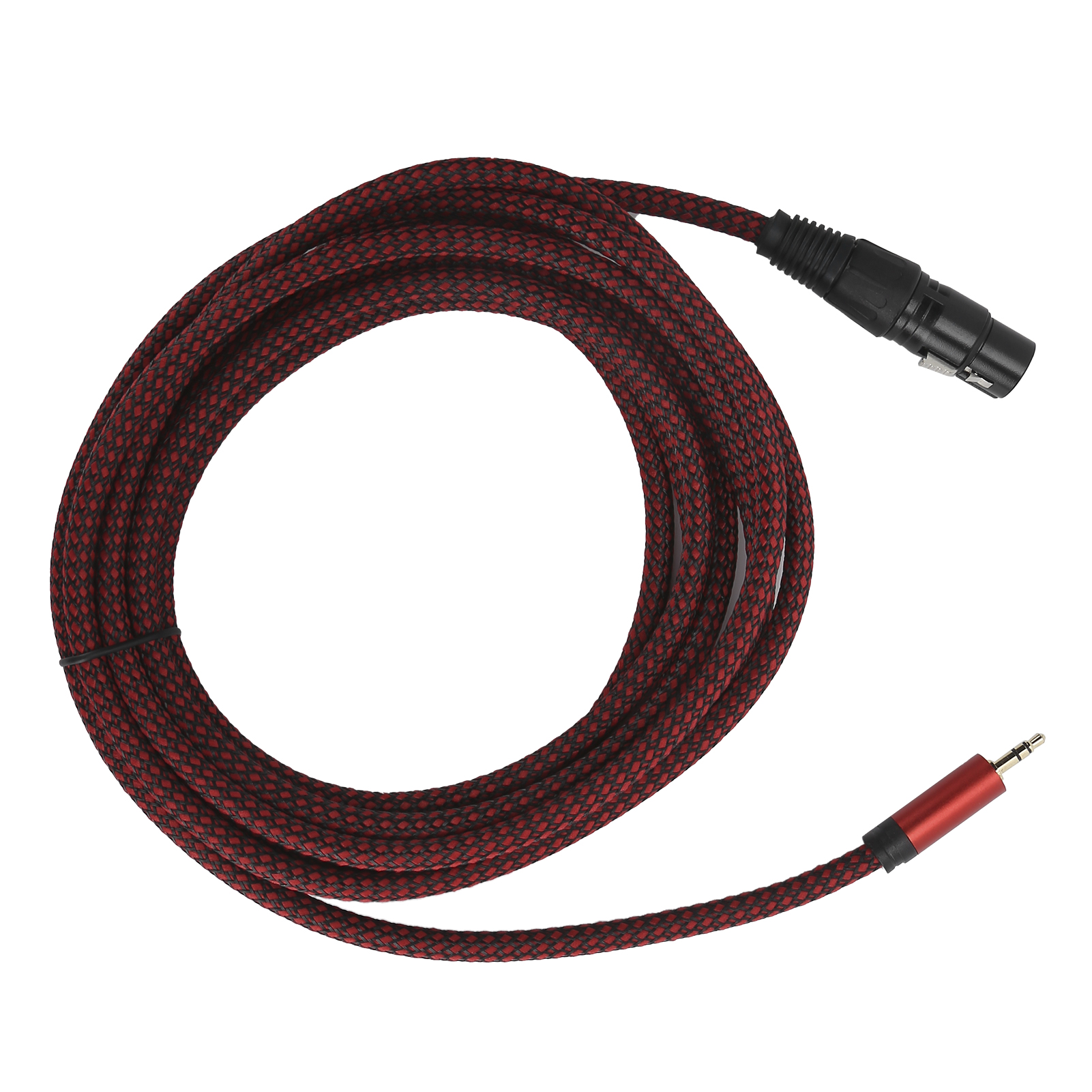 Jorindo Xlr-auf-3,5-mm-klinken-mikrofonanschlusskabel (xlr-buchse Auf 3,5-mm-klinkenbuchse) – Symmetrisches Signalkabel Jd6031 – 4 M