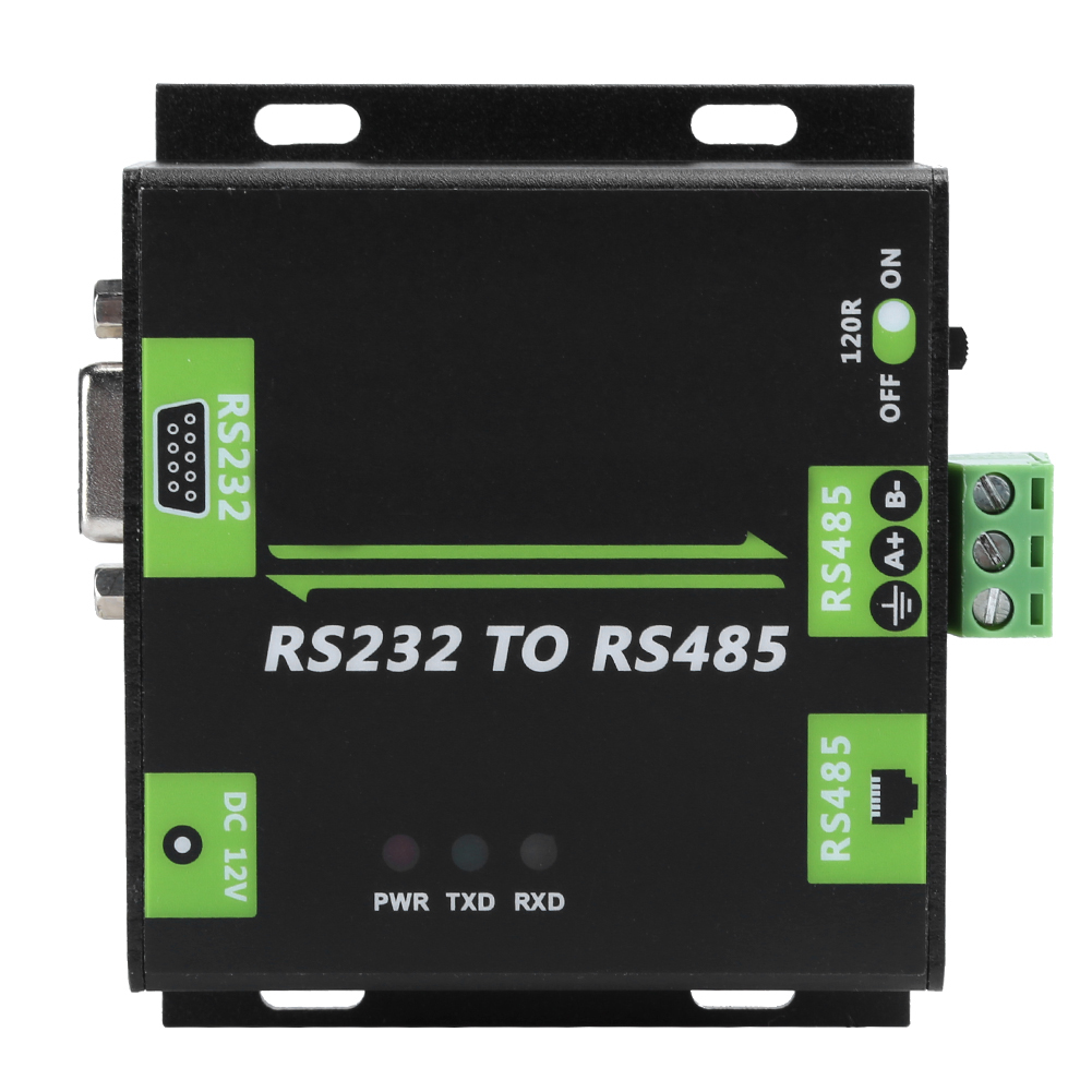 Rs232-zu-rs485-konverter, Elektromagnetische Trennung, 2-wege-asynchronadaptermodul (100–240 V) (eu-stecker)