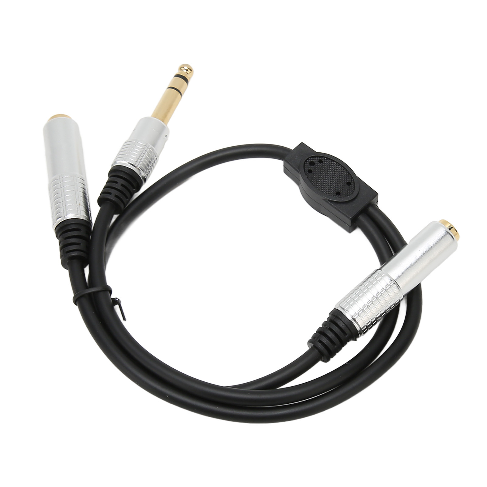 Professionelles 6,35-mm-auf-dual-6,35-mm-y-splitterkabel Für Verstärker, Mikrofon Und Lautsprecher.