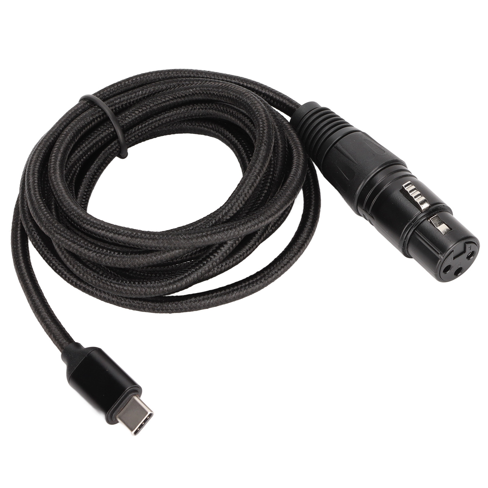 Usb-c-auf-xlr-buchse-kabel, Rauscharm, Hi-fi, Plug & Play, Für Usb-c-mikrofone Unter Windows, 2 Meter / 6,6 Fuß