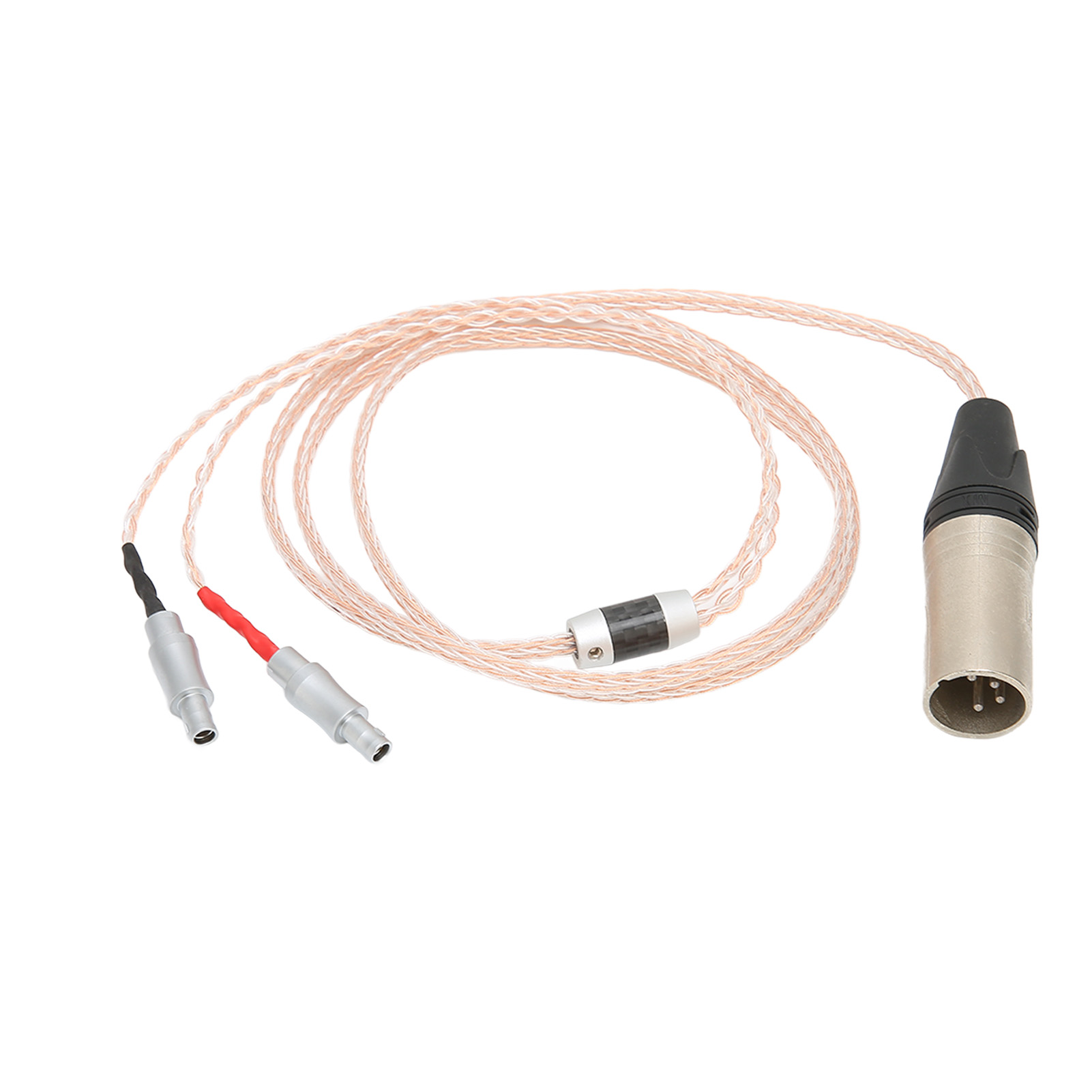 Symmetrisches 4-poliges Xlr-hifi-kabel (stecker), Kompatibel Mit Sennheiser Hd800, Hd800s Und Hd820, 1,2 M Lang