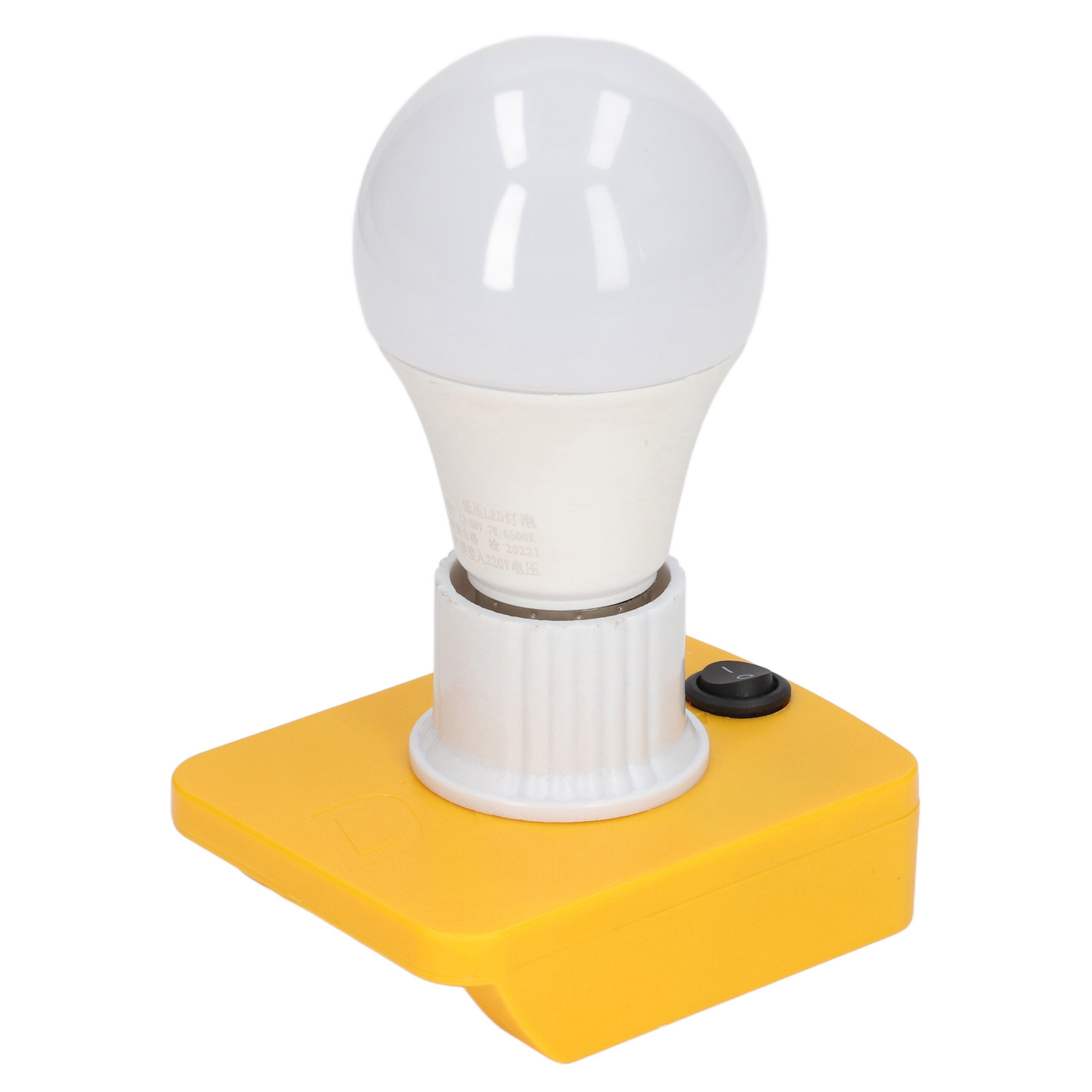 Tragbare 7w Led-arbeitsleuchte, Rutschfest, Polycarbonat, Für 18v/20v Lithium-batterie (dcb-serie), 12-60v.