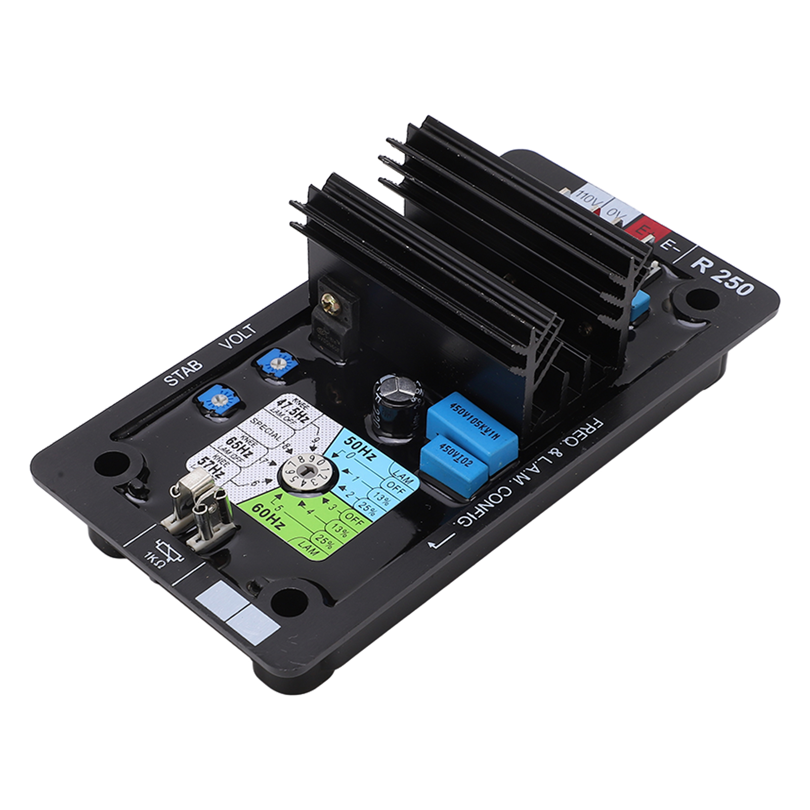 Spannungsregler Für 2-draht-einphasengenerator, Avr-platine Für Shunt-generator 85–139 V
