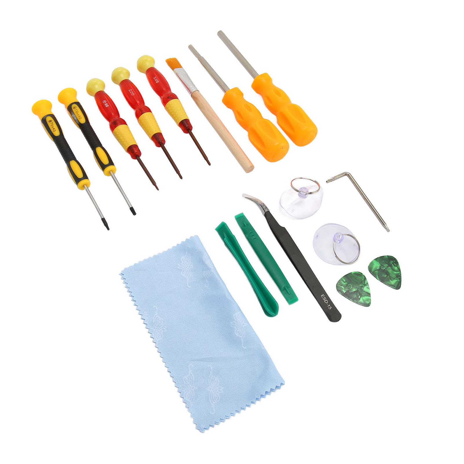 17-in-1-reparaturset Mit T6-, T10-, 3,8-mm- Und 4,5-mm-schraubendrehern Für Switch, Xbox 360, Wii, Nds Und Ds Lite