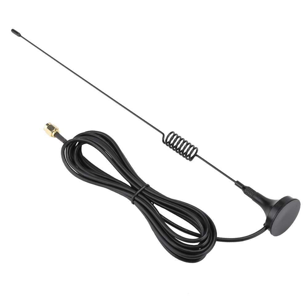Außenantenne Mit Saugnapf Für Gsm 2g/3g/4g Gprs 2,4 Ghz/433 Mhz, Hohe Verstärkung 12 Dbi, Länge 3 M