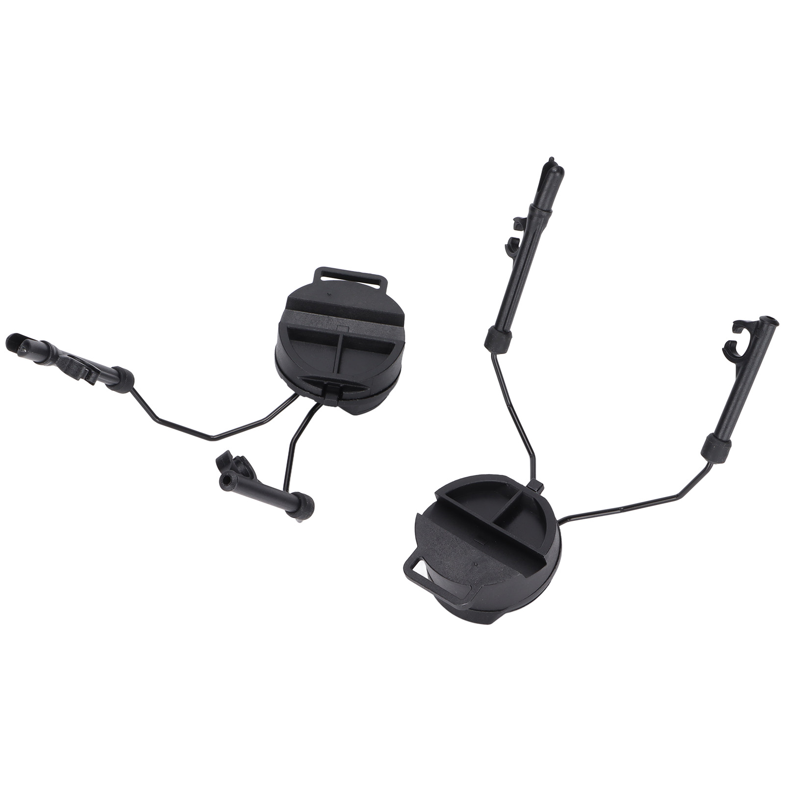 Helmschienenadapter, Aufhängungshalterung Für Comtac I Ii, Msa Und Sordin Helme (schwarz)