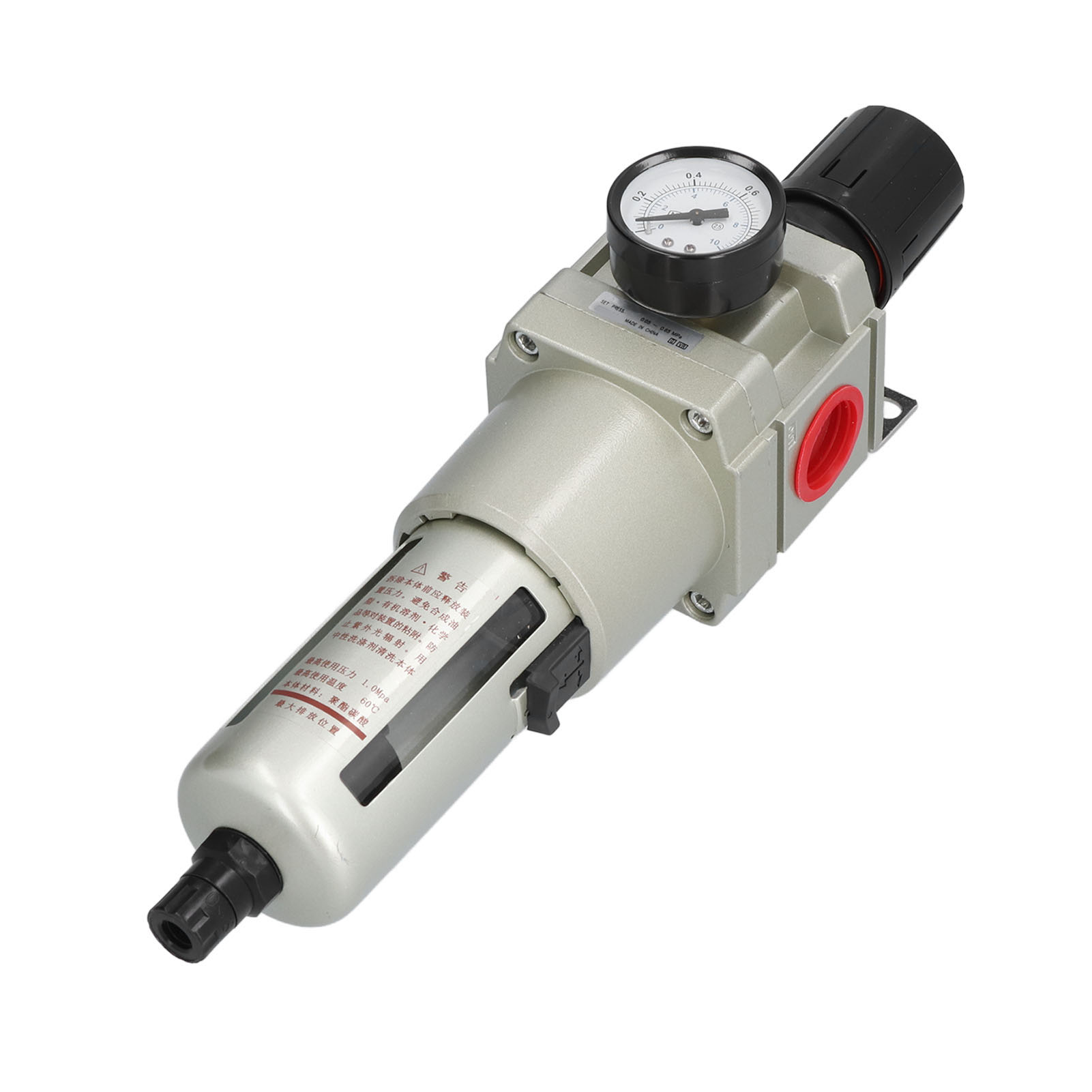 Automatischer Öl-wasser-abscheider Mit Automatischer Entwässerung, Druckluftfilter Und Regler Mit G1/4-manometer