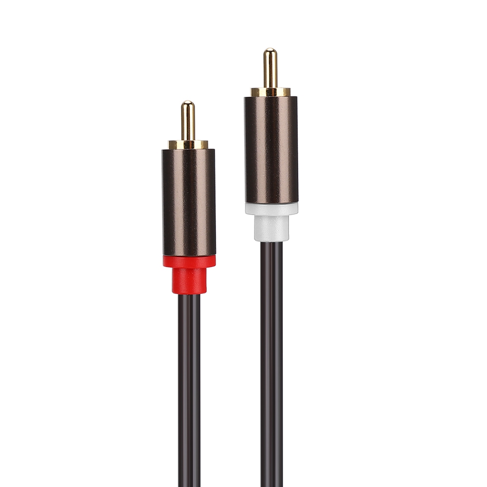 Audio-adapterkabel Mit Zwei Rca-steckern Auf Zwei Xlr-buchsen, Zweireihiges Pvc-patchkabel