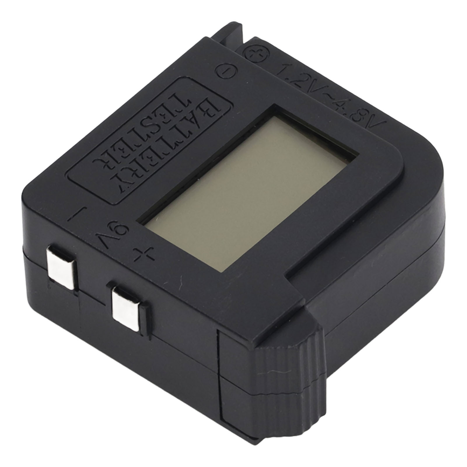 Tragbarer Digitaler Batterietester Mit Lcd-anzeige, Erkennt Präzise C-, Aa- Und Aaa-batterien. Kompatibel Mit C-, Aa- Und Aaa-batterien.